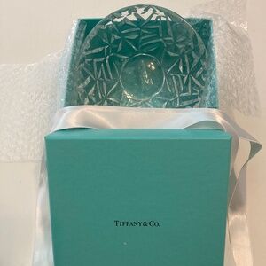 Tiffany and Co. 6” crystal bowl